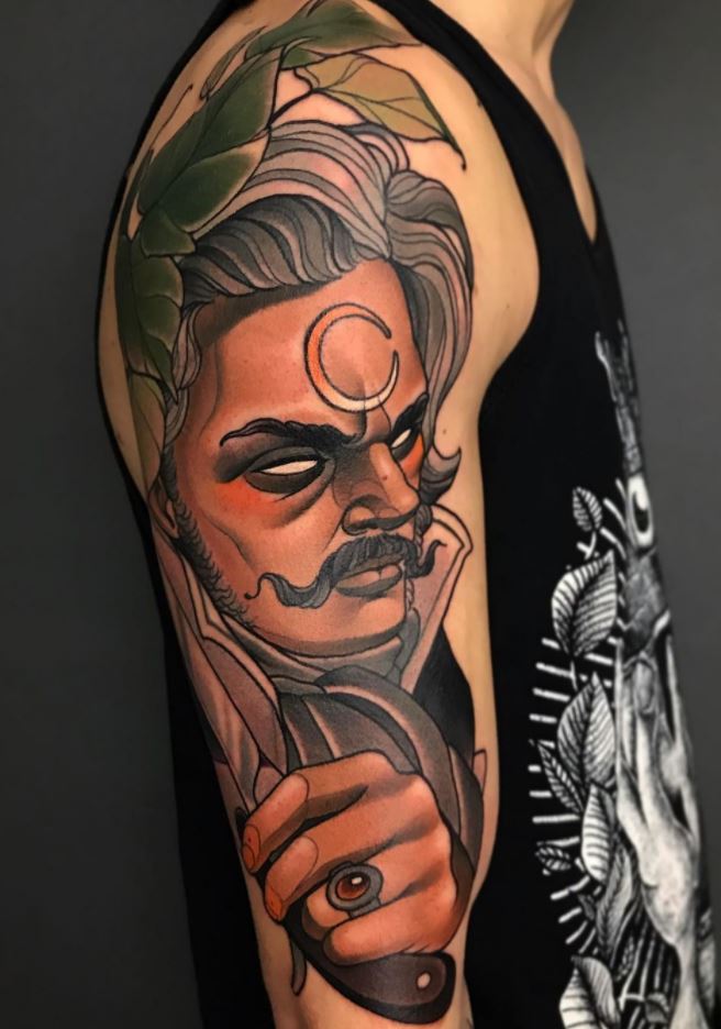 Demon Man Tattoo