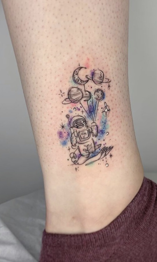 Spaceman Tattoo
