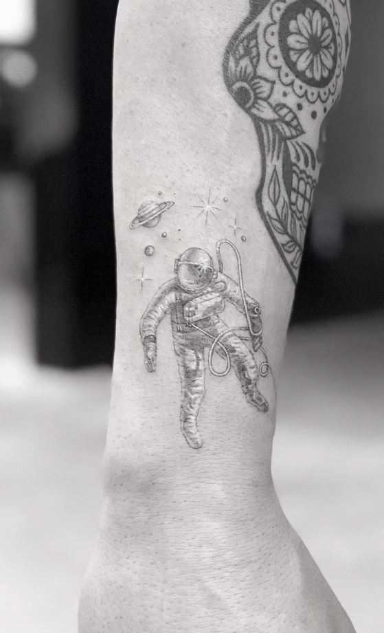 Astronaut Tattoo