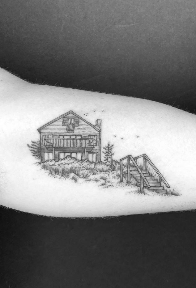 Beach House Tattoo