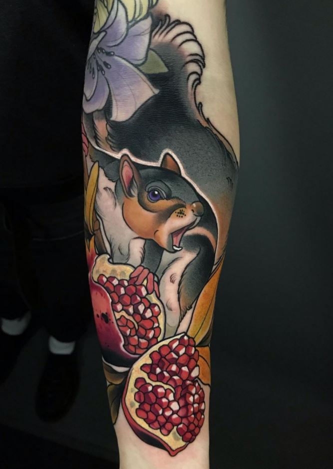 Squirrel Tattoo