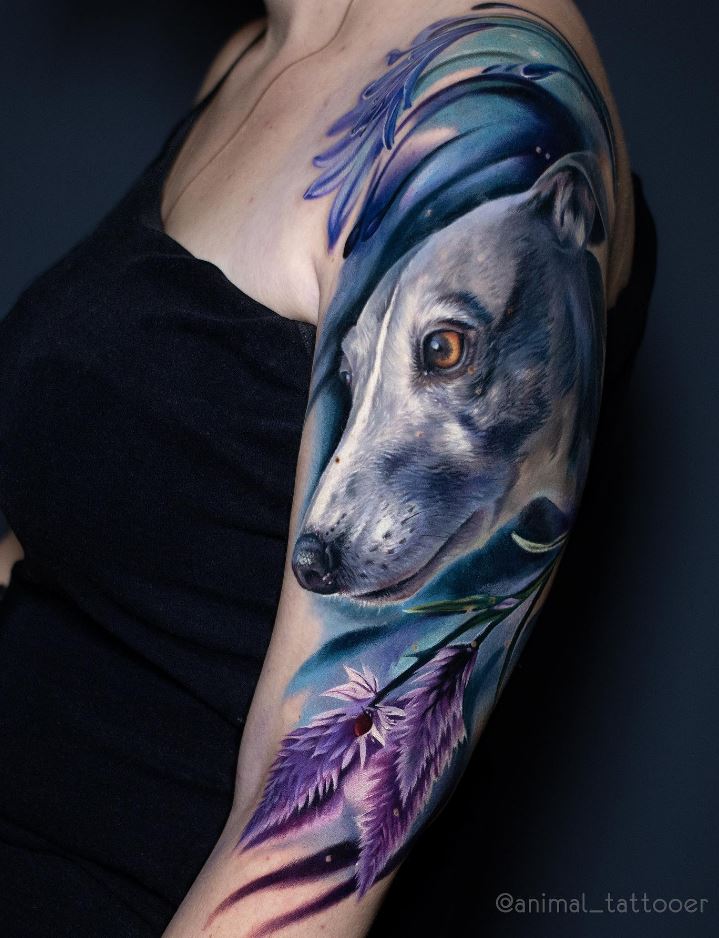 Awesome Dog Tattoo